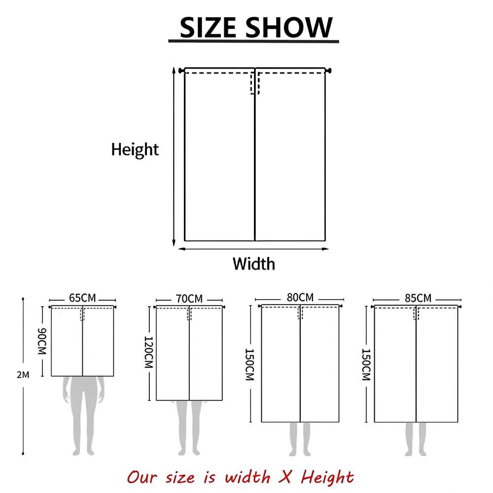 VIKAMA Tenda per Porta con Log - Home Bathroom Door recensione e prezzo